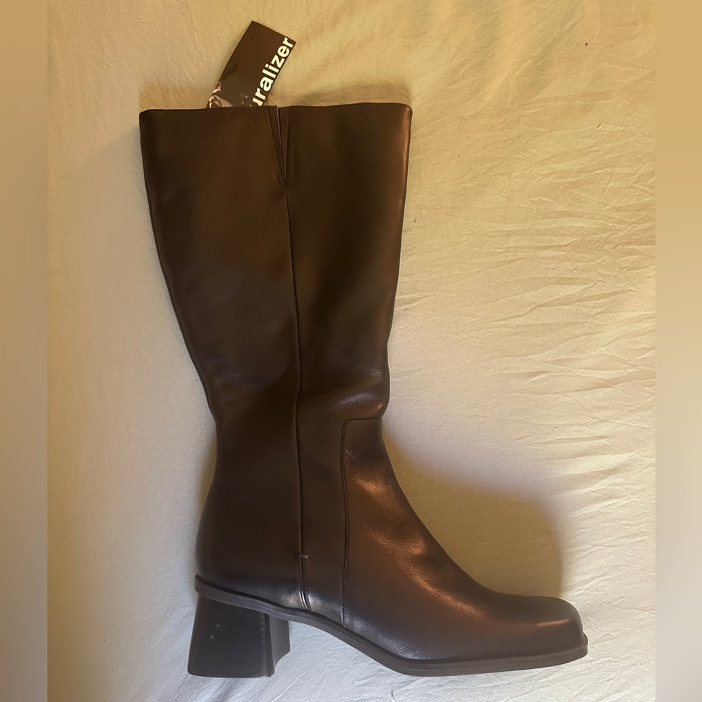 Naturalizer Black Leather Boots